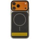 Чохол TPU TechWoven Hybrid with MagSafe для Apple iPhone 16 (6.1") Grey / Black