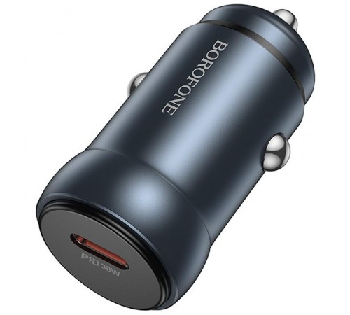 АЗП Borofone BZ32 Fresh PD30W (1USB-C) Metal gray