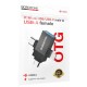 Перехідник Borofone BV26D 3in1 Lightning male/Type-C male/Micro male to USB2.0 female Black