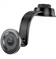 Автотримач Borofone BH123 Profit magnetic (center console) Black / Metal gray