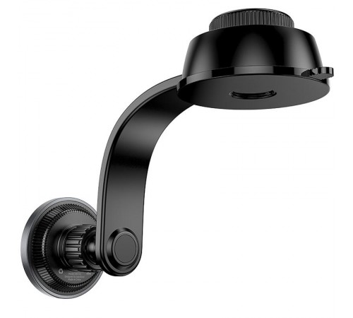 Автотримач Borofone BH123 Profit magnetic (center console) Black / Metal gray
