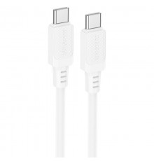 Дата кабель Borofone BX115 Lotto Type-C to Type-C 60W (1m) White