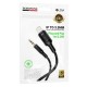 Аудіо кабель Aux Borofone BL25A Nice (Lightning to AUX 3.5mm) (1m) Black