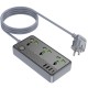 Подовжувач Borofone BAC2 Leya (3USB-A/1C/3xSocket) (1.5m) Black