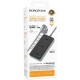 Подовжувач Borofone BAC2 Leya (3USB-A/1C/3xSocket) (1.5m) Black