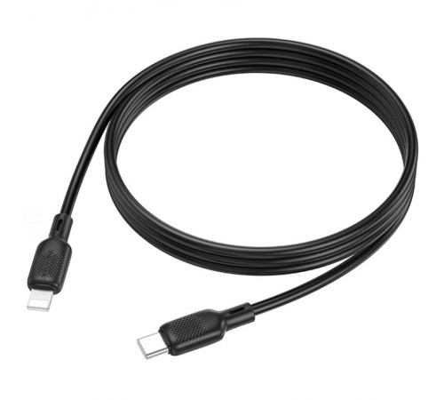 Дата кабель Borofone BX113 Lenny Type-C to Lightning 27W (2m) Black
