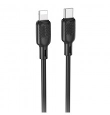 Дата кабель Borofone BX113 Lenny Type-C to Lightning 27W (1m) Black