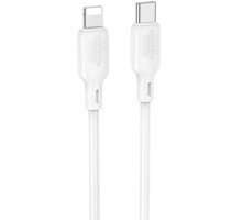 Дата кабель Borofone BX113 Lenny Type-C to Lightning 27W (1m) White