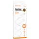 Дата кабель Borofone BX113 Lenny Type-C to Lightning 27W (1m) White