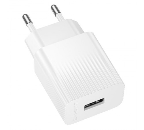 МЗП Borofone BAS71A Source 2.1A (1USB-A) White