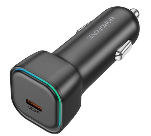 АЗП Borofone BZ28A Trophie PD30W+QC3.0 (1USB-A/1C) Black