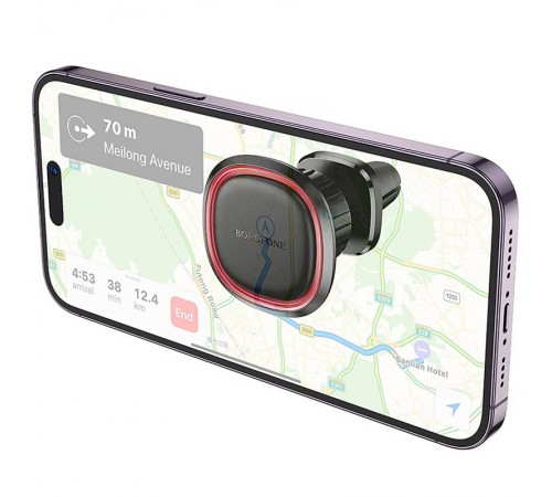 Автотримач Borofone BH124 Roman Black / Red