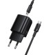 МЗП Borofone BAS84A Star PD25W (1USB-C) + кабель Type-C to Type-C Black