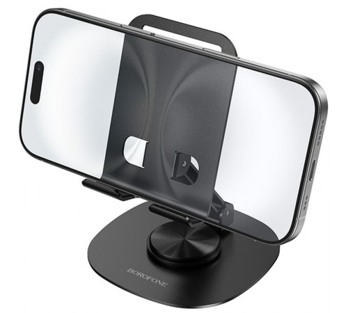 Підставка для телефону Borofone BH138 Fit metal Black