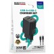 МЗП Borofone BAS85A Star PD30W+QC3.0 (1USB-A/1C) + кабель Type-C to Type-C Black