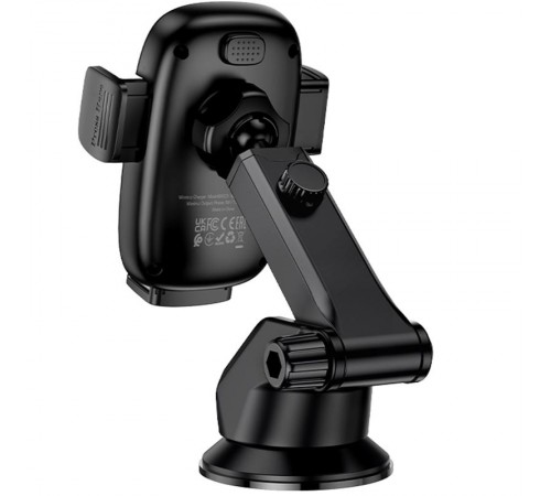 Автотримач з БЗП Borofone BH223 Follower 15W (center console) Black
