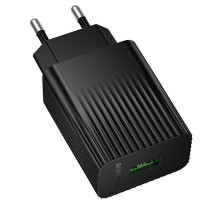 МЗП Borofone BAS72A Source QC3.0 (1USB-A) Black