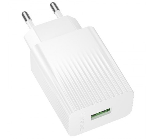 МЗП Borofone BAS72A Source QC3.0 (1USB-A) White