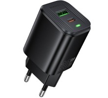 МЗП Borofone BAS85A Star PD30W+QC3.0 (1USB-A/1C) Black