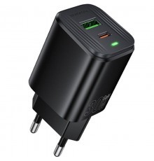 МЗП Borofone BAS85A Star PD30W+QC3.0 (1USB-A/1C) Black