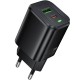 МЗП Borofone BAS85A Star PD30W+QC3.0 (1USB-A/1C) Black