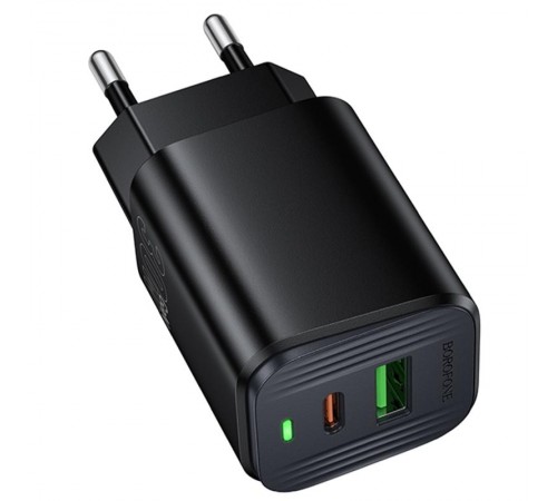 МЗП Borofone BAS85A Star PD30W+QC3.0 (1USB-A/1C) Black