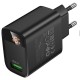 МЗП Borofone BA95A Ilustre QC3.0 (1USB-A) Black