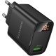 МЗП Borofone BA95A Ilustre QC3.0 (1USB-A) Black