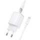 МЗП Borofone BAS81A Star 10.5W (2USB-A) + кабель USB to MicroUSB White
