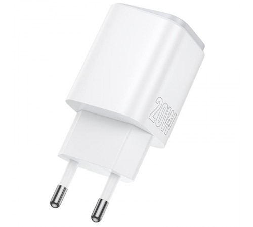 МЗП Borofone BAS83A Star PD20W+QC3.0 (1USB-A/1C) White