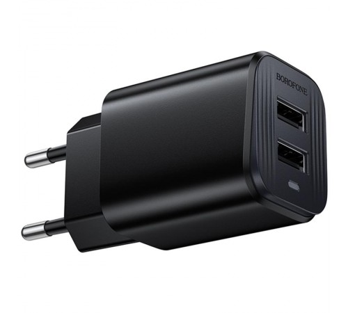 МЗП Borofone BAS81A Star 10.5W (2USB-A) Black