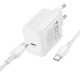 МЗП Borofone BN33 Fuente PD40W (1USB-C) + кабель Type-C to Type-C White