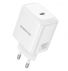 МЗП Borofone BN33 Fuente PD40W (1USB-C) White