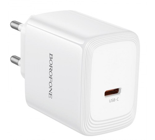 МЗП Borofone BN33 Fuente PD40W (1USB-C) White