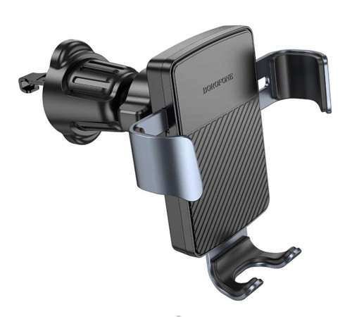 Автотримач Borofone BH118 Refined Black / Metal gray