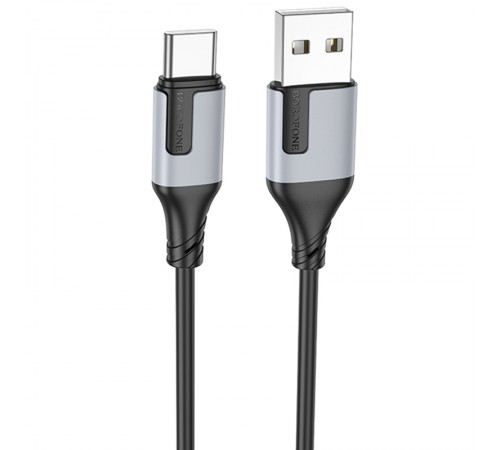 Дата кабель Borofone BX101 Creator USB to Type-C 3A (1m) Black