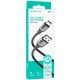 Дата кабель Borofone BX101 Creator USB to Type-C 3A (1m) Black