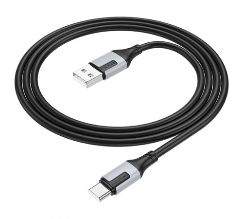 Дата кабель Borofone BX101 Creator USB to Type-C 3A (1m) Black