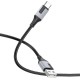 Дата кабель Borofone BX101 Creator USB to Type-C 3A (1m) Black