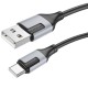 Дата кабель Borofone BX101 Creator USB to Type-C 3A (1m) Black