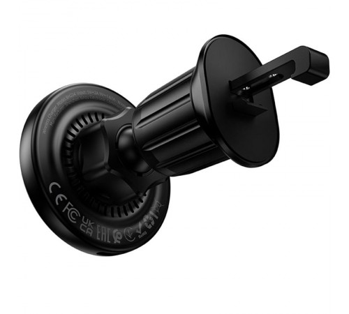 Автотримач з БЗП Borofone BH224 Flash 15W (air outlet) Black