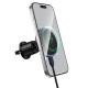Автотримач з БЗП Borofone BH224 Flash 15W (air outlet) Black