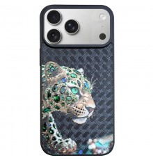 Чохол TPU+PC Crystal Hunt with MagSafe для Apple iPhone 16 (6.1") Black