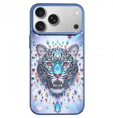Чохол TPU+PC Crystal Hunt with MagSafe для Apple iPhone 16 (6.1") Blue