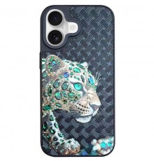 Чохол TPU+PC Crystal Hunt with MagSafe для Apple iPhone 17 (6.3") Black