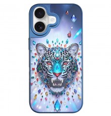 Чохол TPU+PC Crystal Hunt with MagSafe для Apple iPhone 17 (6.3") Blue