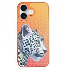 Чохол TPU+PC Crystal Hunt with MagSafe для Apple iPhone 17 (6.3") Orange