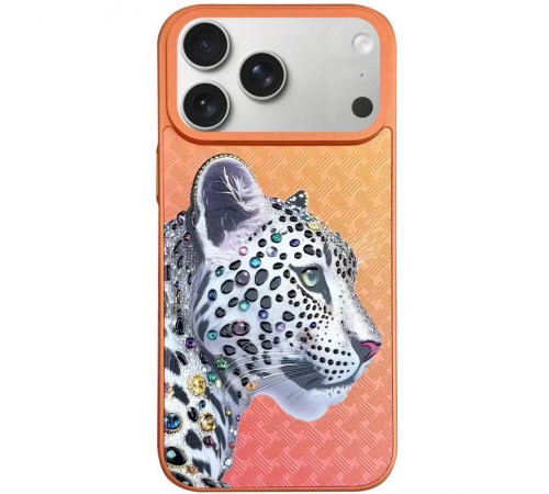 Чохол TPU+PC Crystal Hunt with MagSafe для Apple iPhone 17 Pro Max (6.9") Orange