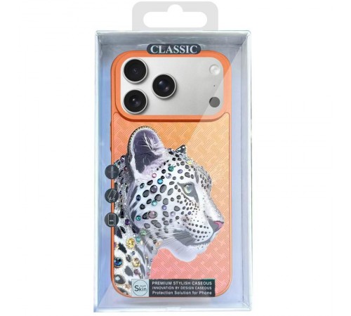 Чохол TPU+PC Crystal Hunt with MagSafe для Apple iPhone 17 Pro Max (6.9") Orange