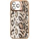 Чохол TPU+PC Wild Leopard with MagSafe and Lens для Apple iPhone 16 Pro Max (6.9") Brown